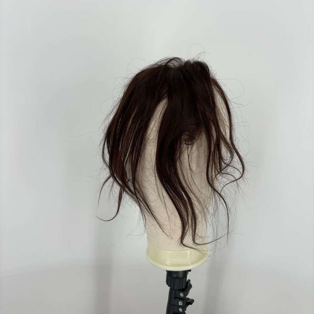 Jewell Clip Hairline Topper 3 inch wide